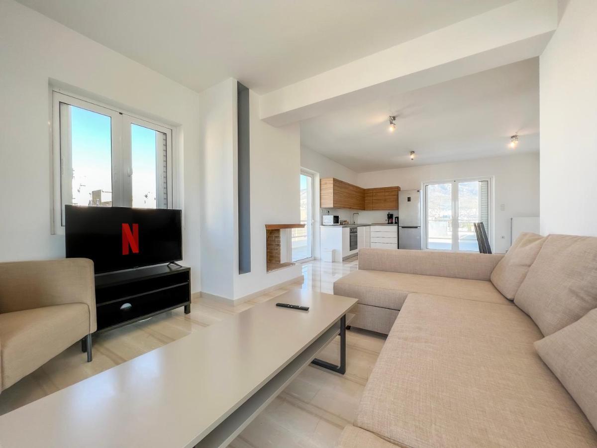 Panoramic Cityscape Maisonette In Agios Dimitrios Athen Eksteriør bilde