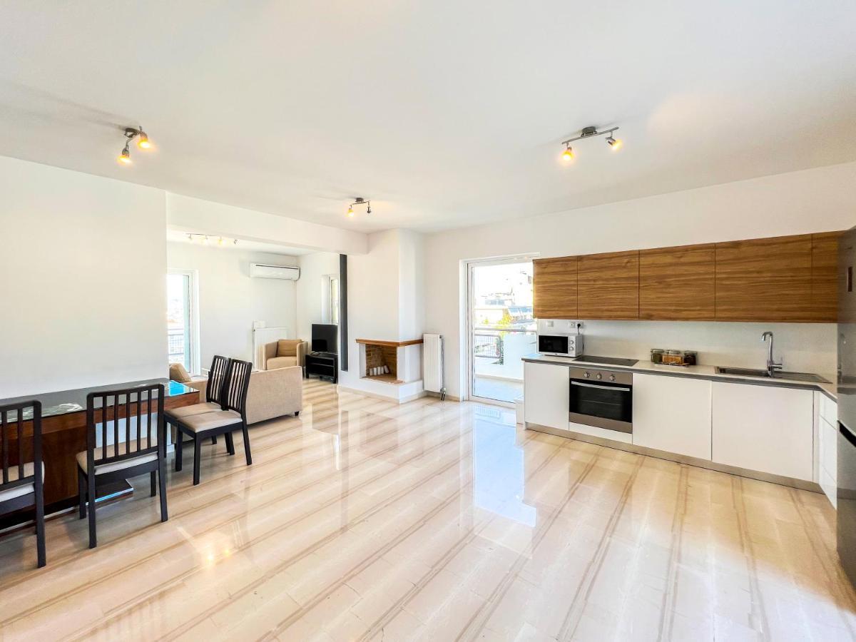Panoramic Cityscape Maisonette In Agios Dimitrios Athen Eksteriør bilde