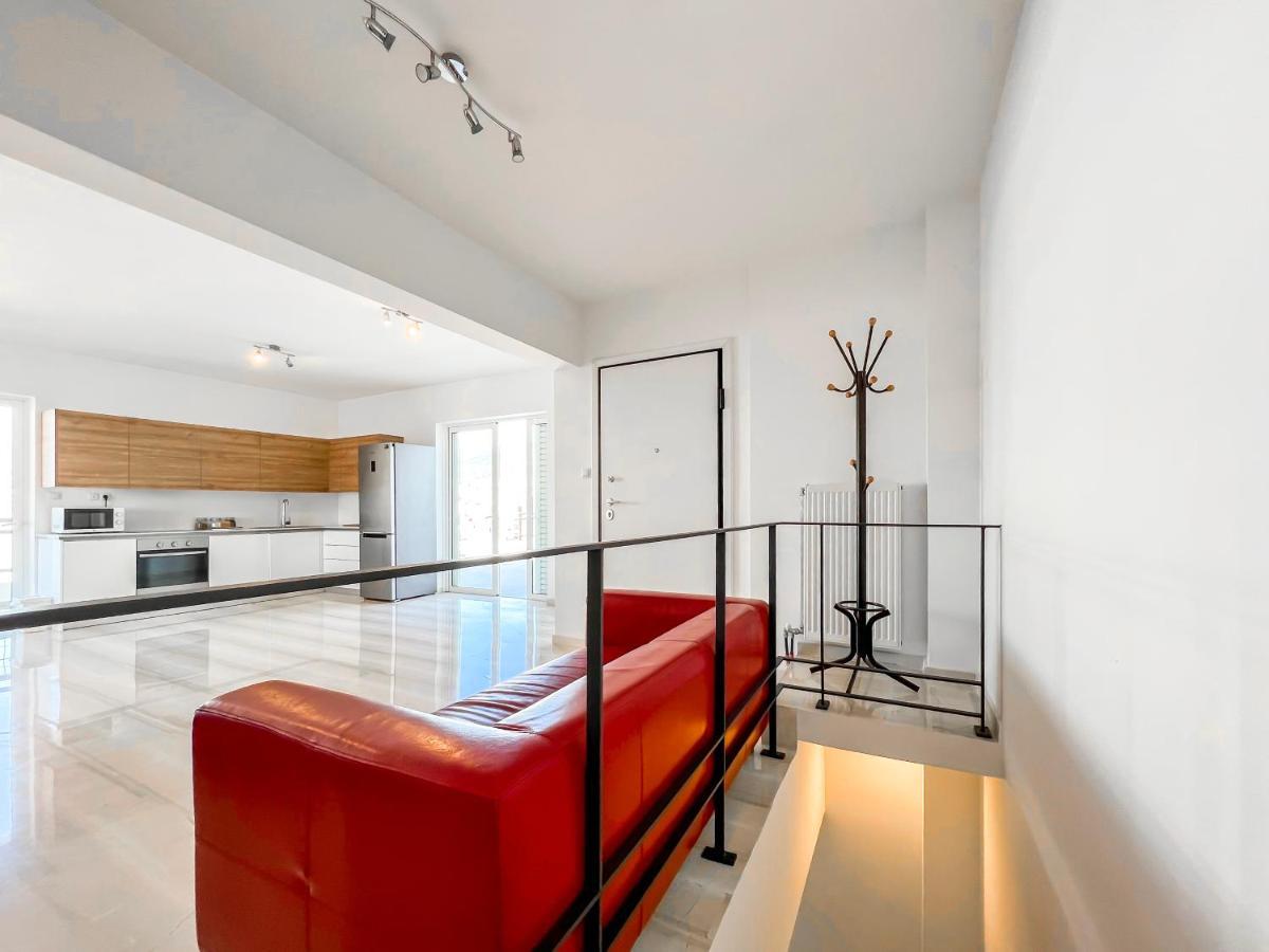 Panoramic Cityscape Maisonette In Agios Dimitrios Athen Eksteriør bilde